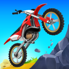 Hill Climb on Moto Bike